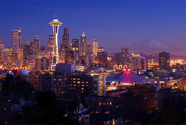 Seattle Postcard View