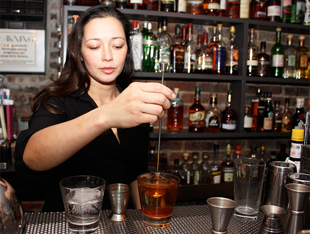 Middle Branch mixologist Lucinda Sterling