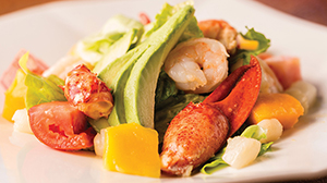 FTGBlog-IslandCuisine-OneForty-Lobster Salad-CreditFourSeasonsLLC