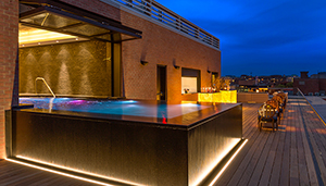 Capella Rooftop Pool, Photo Courtesy of Capella Hotels and Resorts