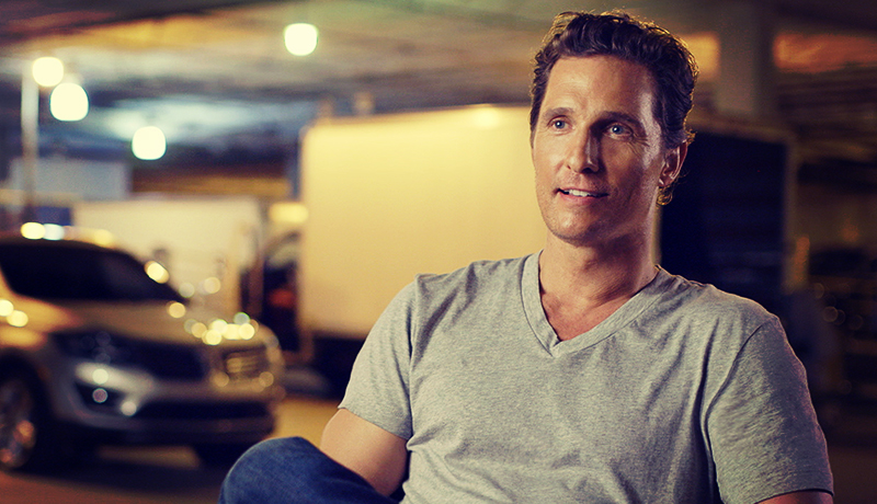 The Lincoln Motor Company announced today a multi-year collaboration with Academy Award™-winner Matthew McConaughey, who will act as a storyteller in a series of upcoming TV and digital campaigns starting with the first-ever 2015 Lincoln MKC small premium utility.
