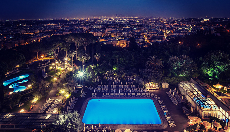 FTGBlog-Rome-RomeCavalieriNightView-WaldorfAstoriaHotels&Resorts