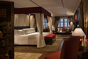 Capella Singapore's Colonial Manor Master Bedroom, Photo Courtesy of Capella Hotels & Resorts