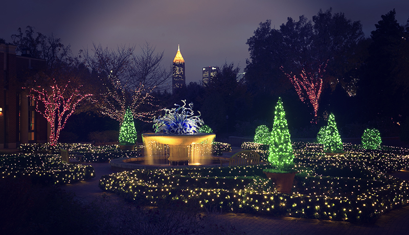 November 12, 2014 - Atlanta, Ga: Atlanta Botanical Garden Lights Wednesday November 12, 2014, in Atlanta. JASON GETZ / Jason Getz Photography